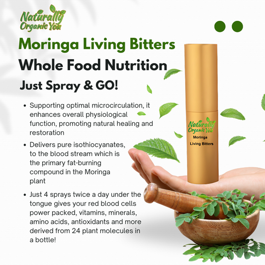 MORINGA LIVING BITTERS (Sublingual Nutritional Spray)